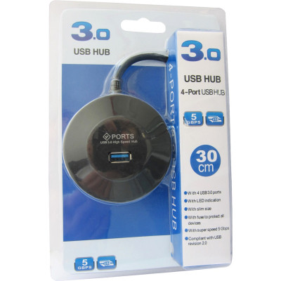 Концентратор Maiwo USB Type-A to 4х USB3.0 30cm (KH304-A) Вінниця - фото 6