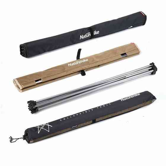 Раскладной стол Naturehike NH20JJ020 1680D Oxford алюминий (Черный) размер L Киев