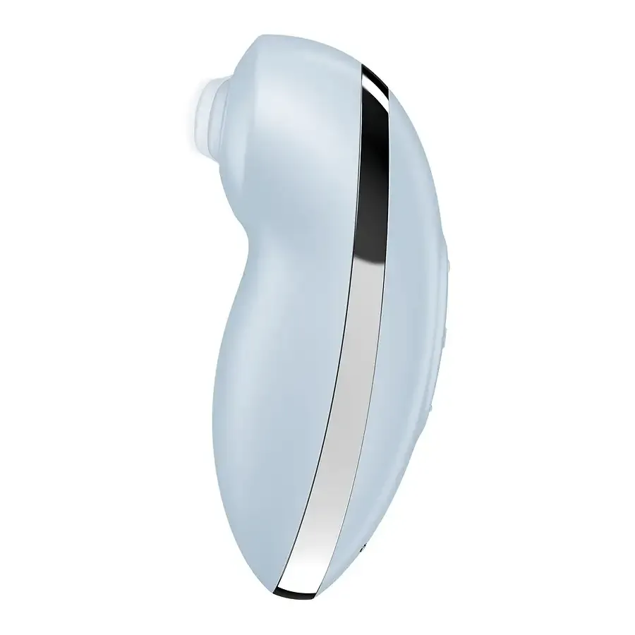 Вібростимулятор-пульсатор Satisfyer Tap & Climax 2 Blue Львів - фото 2
