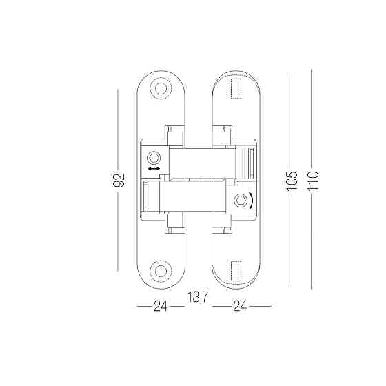 ЗАВІСА ДЛЯ ДВЕРЕЙ ПРИХОВАНОГО МОНТАЖУ Київ