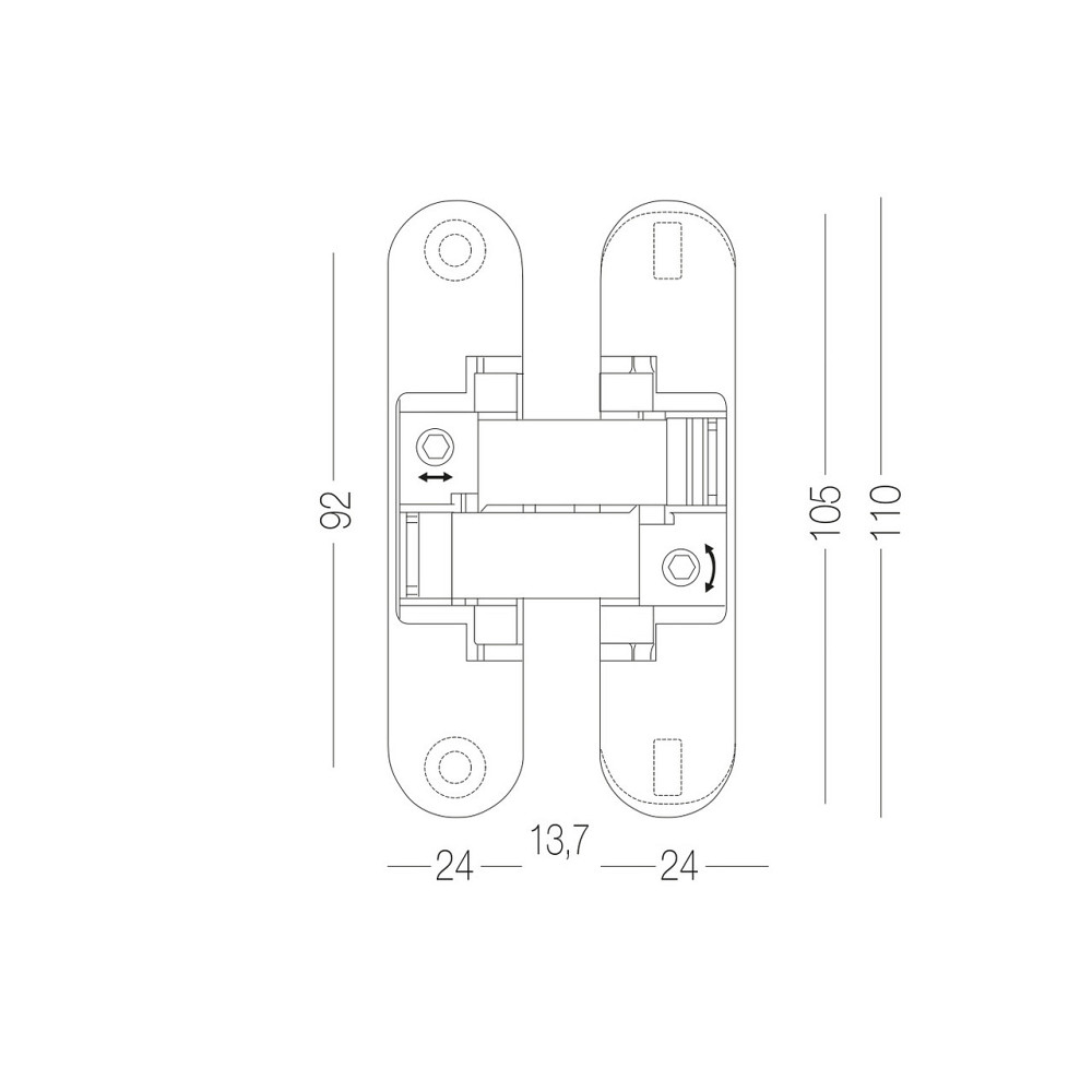 ЗАВІСА ДЛЯ ДВЕРЕЙ ПРИХОВАНОГО МОНТАЖУ Киев - изображение 4