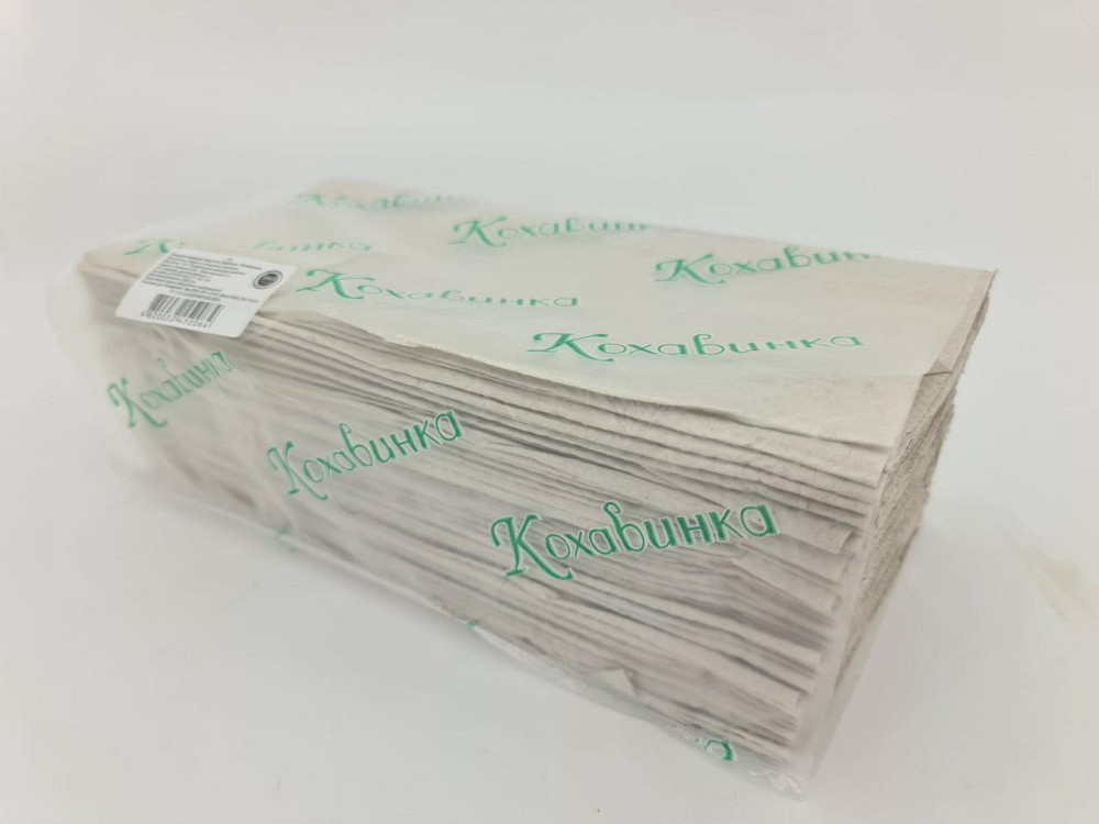 Рушник паперові z додавання сіре 170 листів Каховинка Харків - фото 2