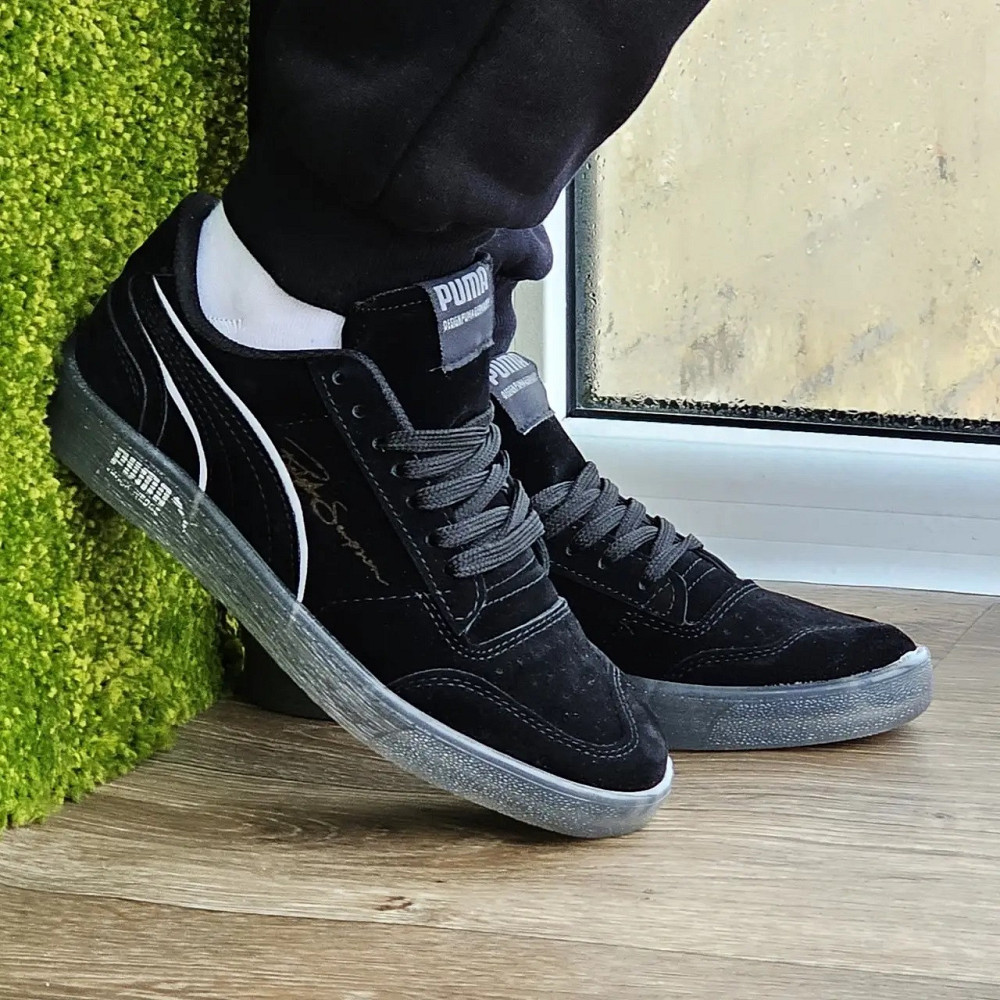 Кросівки Чоловічі Puma Чорні Замшеві Пума (розміри: 40,41,42,43,44) - 37-1 Дніпро - фото 7