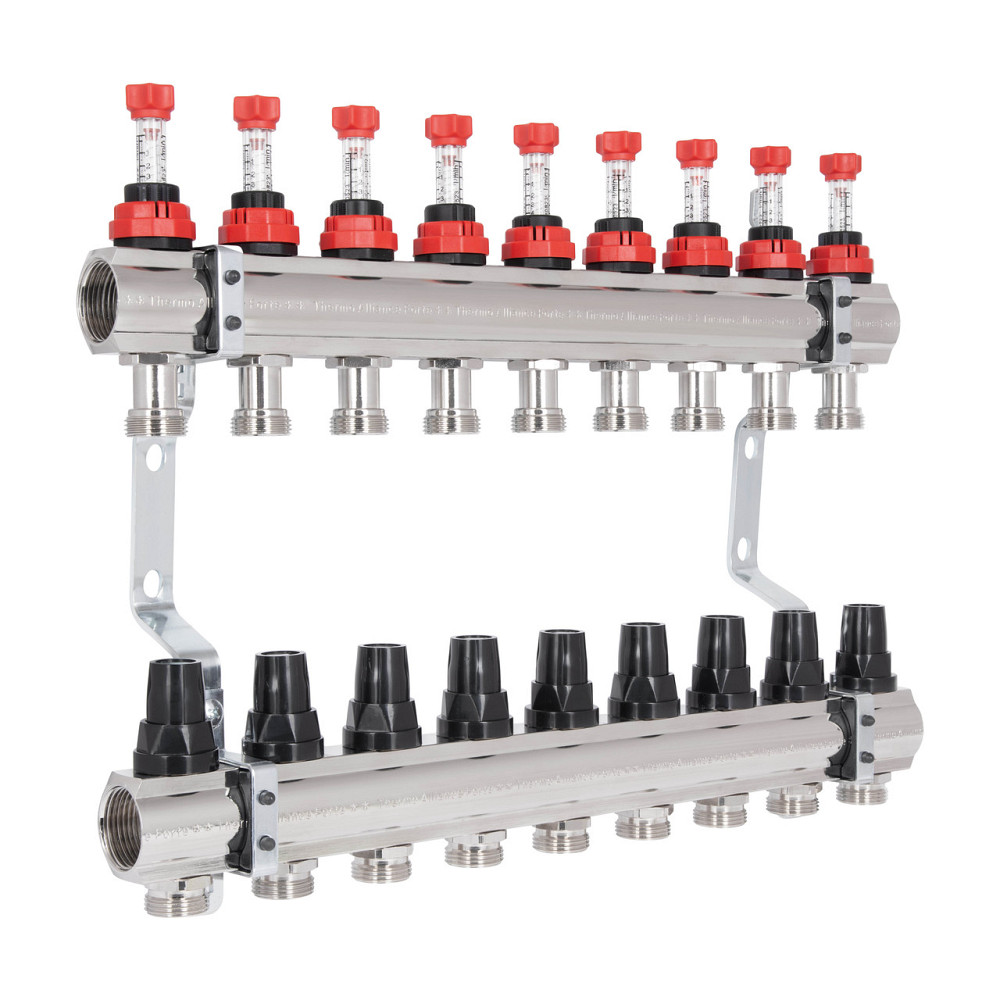 Колектор із витратами Thermo Alliance Forte 1" 9 виходів SF001W9 Київ - фото 3