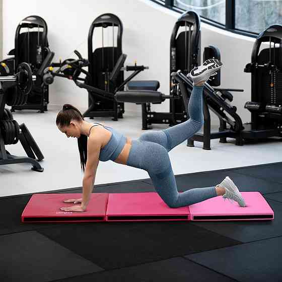 Мат гимнастический твердый Gymtek 5см светло-розовый Киев