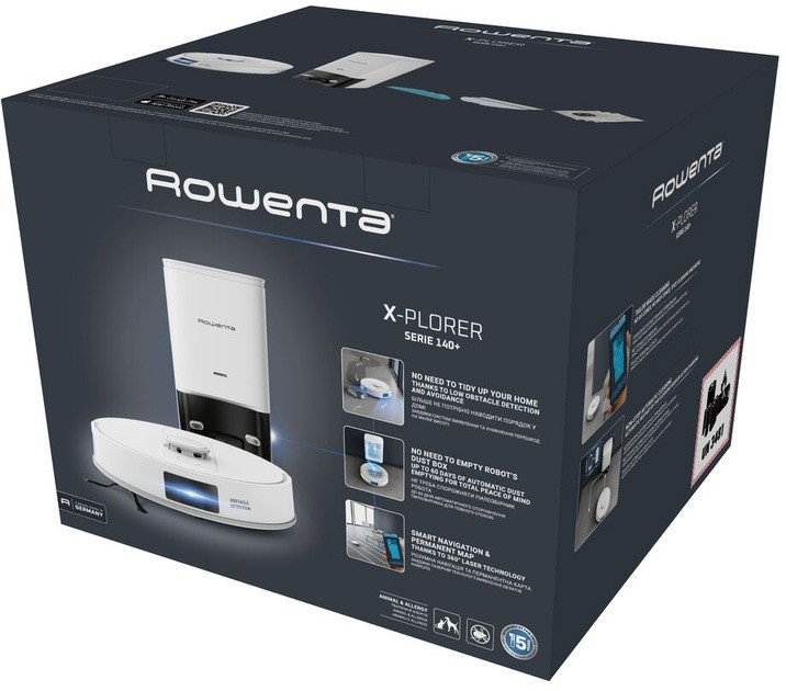Робот-пилосос Rowenta X-Plorer Serie 140+ Total Care RR9197WH ( white ) Харьков - изображение 13