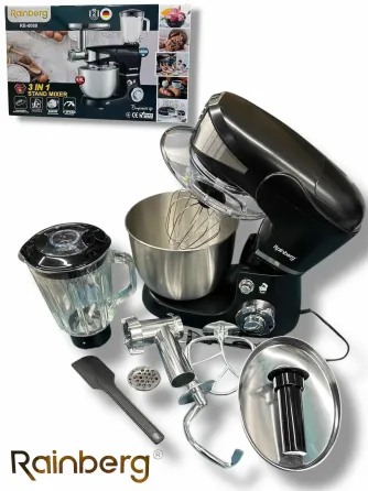 Кухонний комбайн 3 в 1 Rainberg RB-8088 B 2200 Вт Коломыя