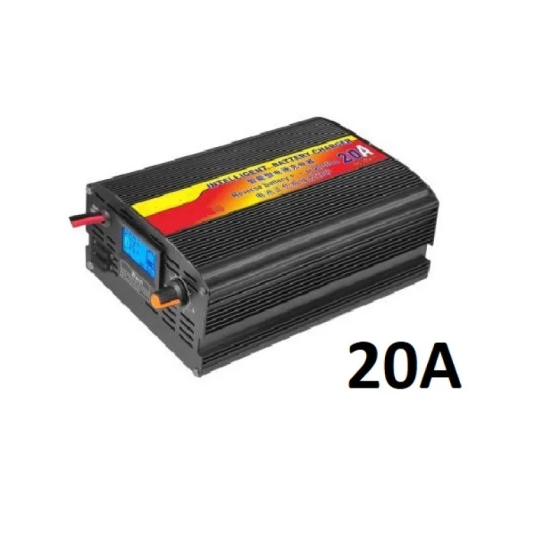 Зарядний пристрій для акумулятора BATTERY CHARGER 20A MA-1220A: імпульсний автозарядник 12V 20A з дисплеєм Одеса