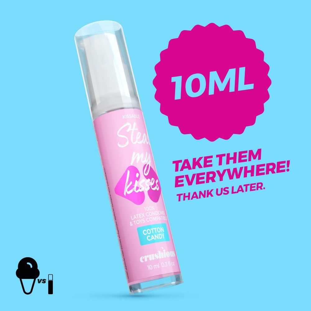 Оральный лубрикант Crushious Cotton Candy, 10 мл Sex Aura Киев - изображение 2