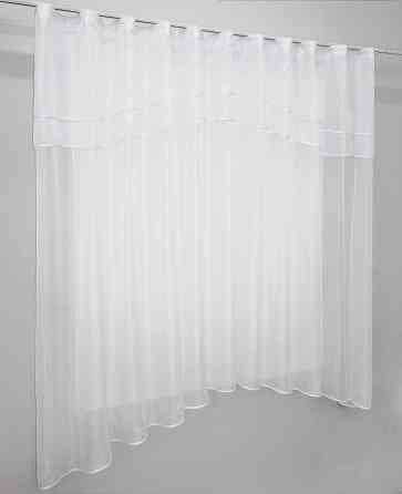 Кухонная гардина VR-Textil № 036к арка белый 280х170 см (52-0312) Киев