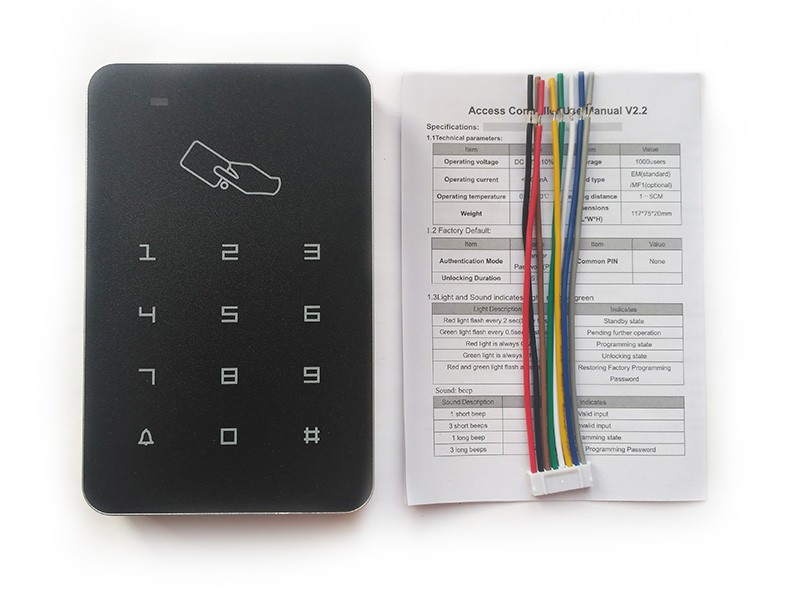 Контроль доступу до дверей, зчитувач карт 23368 Луцьк - фото 1