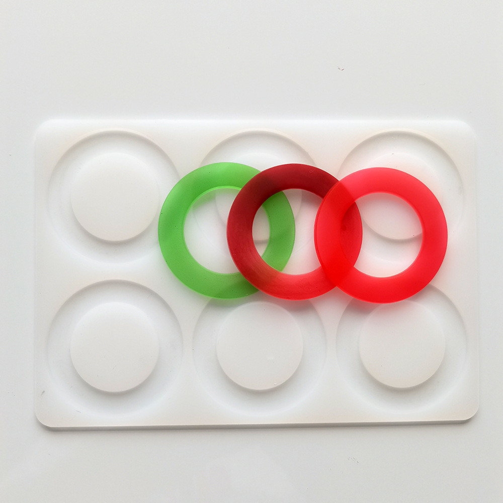 Формочка для шоколада Круги 194 на 134 мм серый Киев - изображение 1