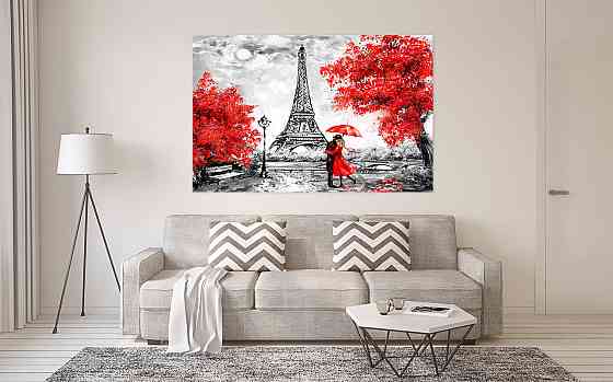 Картина холств гостиную / спальню  Закохана пара       MLP_10 70x140 см Киев