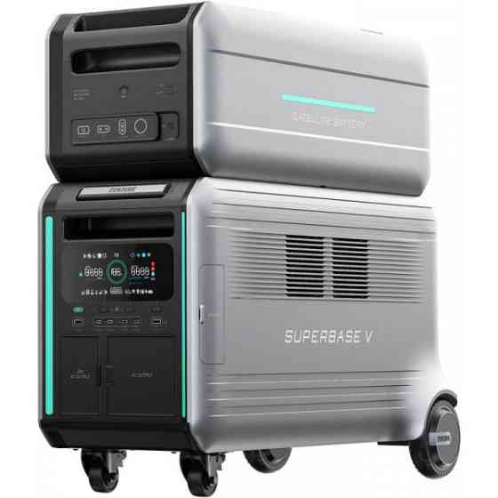 Комплект зарядної станції Zendure SuperBase V4600 Black + батарея V4600 Satellite Battery Киев