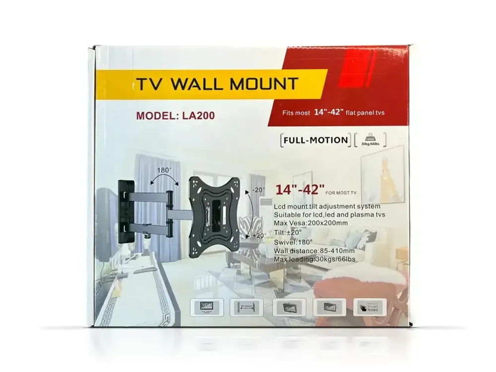 Настенное крепление для телевизора консольное 14