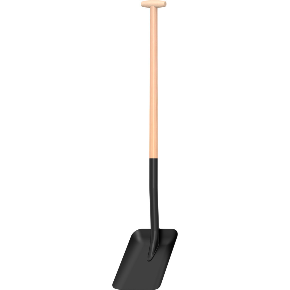Лопата совкова чорна FISKARS T-Grip FSC Одеса - фото 1