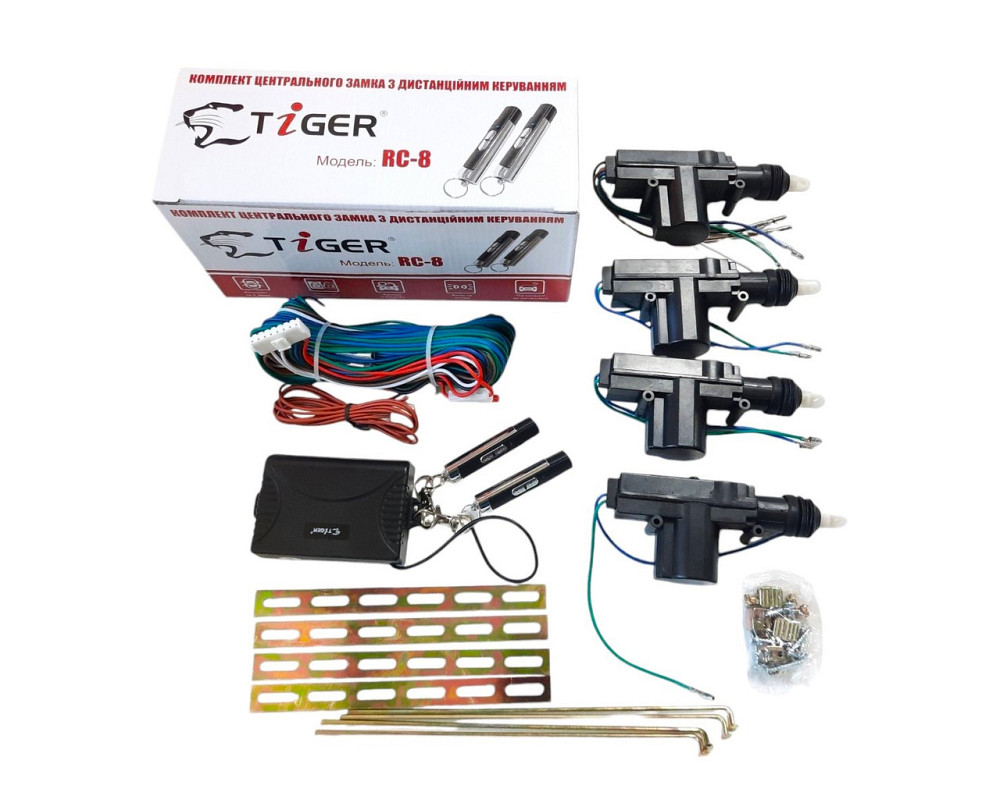 Центральний замок комплект TIGER RC-08 2 пульти Винница - изображение 1