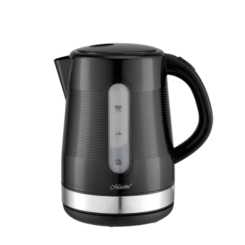 Електрочайник 1,7л 1850-2200W (диск) чорний MR-035-BLACK Maestro Житомир - изображение 1