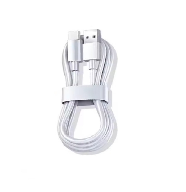 Кабель для зарядки універсальний білий USB Type A - USB Type-C 1м, 6А, 100W Запоріжжя - фото 1