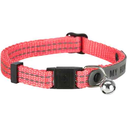 Ошийник Trixie для котів Мій дім світловідбиваючий з адресником Київ