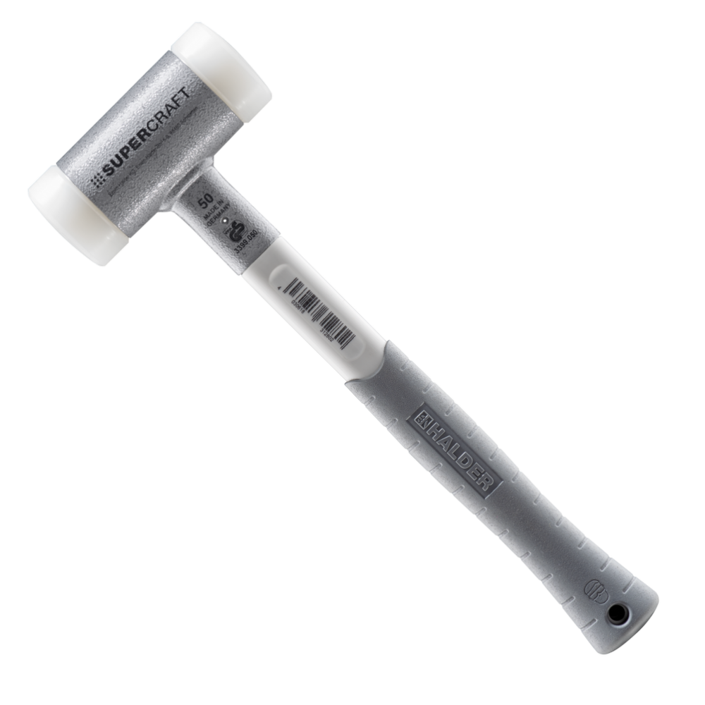 Молоток безынерционный HALDER Supercraft 3399 с трехкомпонентной ручкой,Ø=50 мм, m=1040 г, І=370 мм (3399.050) Одесса - изображение 1