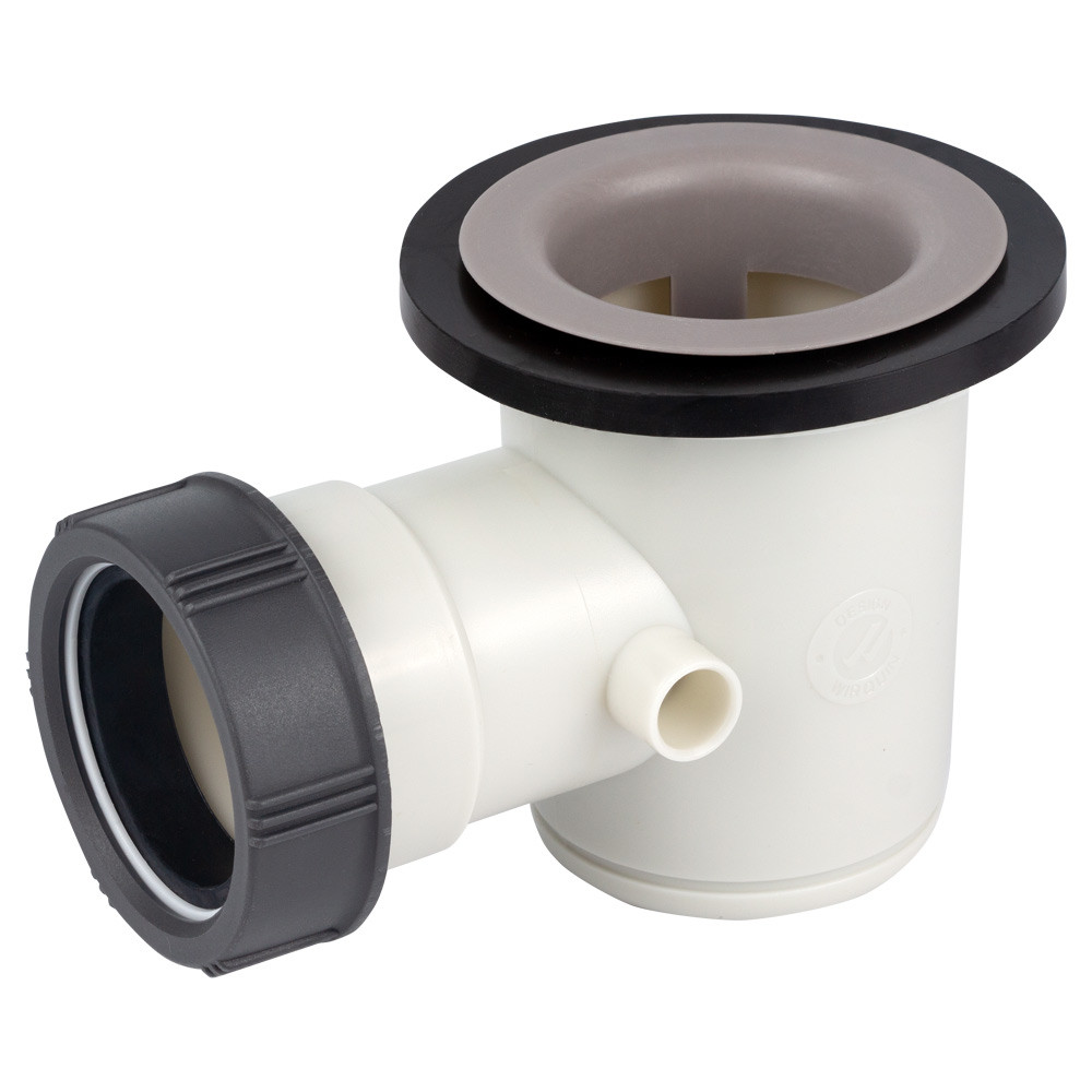 Wirquin Сифон для душевого поддона Tourbillon Ø50мм с адаптером Ø40/50мм WIRQUIN (9544120) Киев - изображение 5