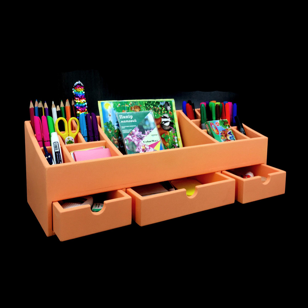 Органайзер настільний "Адолфо" грейпфрут Миколаїв - фото 1