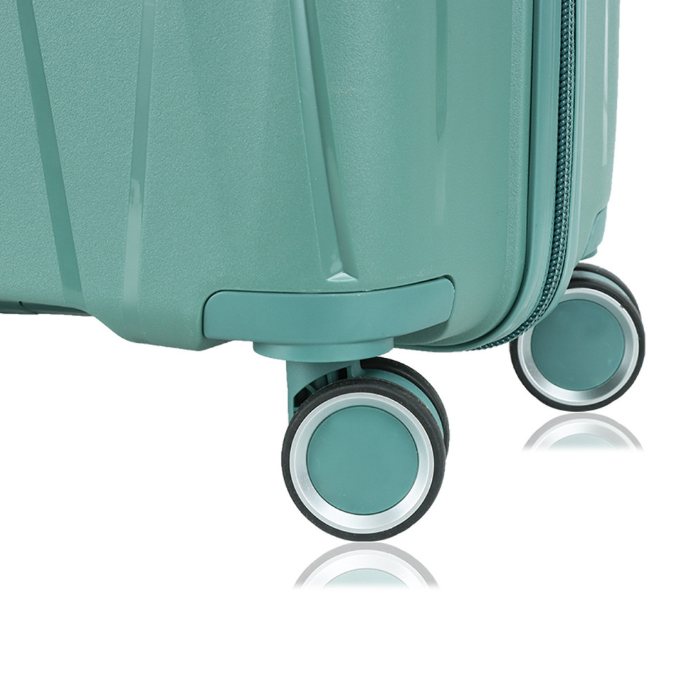 Валіза поліпропіленова MADISSON 51103 велика 77 см зелена Київ - фото 9