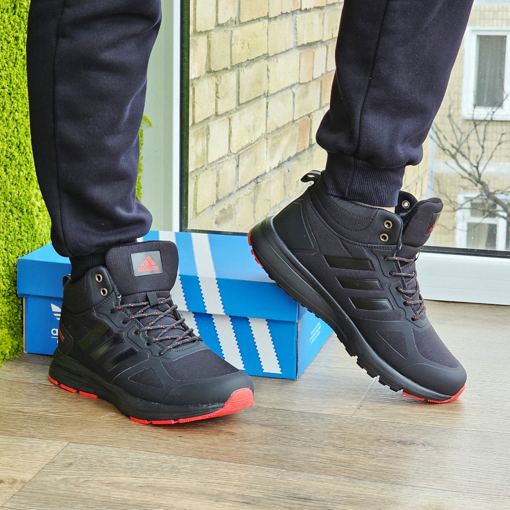 Зимові Кросівки Adidas Terrex GORE-TEX з МЕХОМ Чорні Чоловічі Адідас Гортекс (розміри: 41,42,43,44,45,46) — 3 Дніпро - фото 10