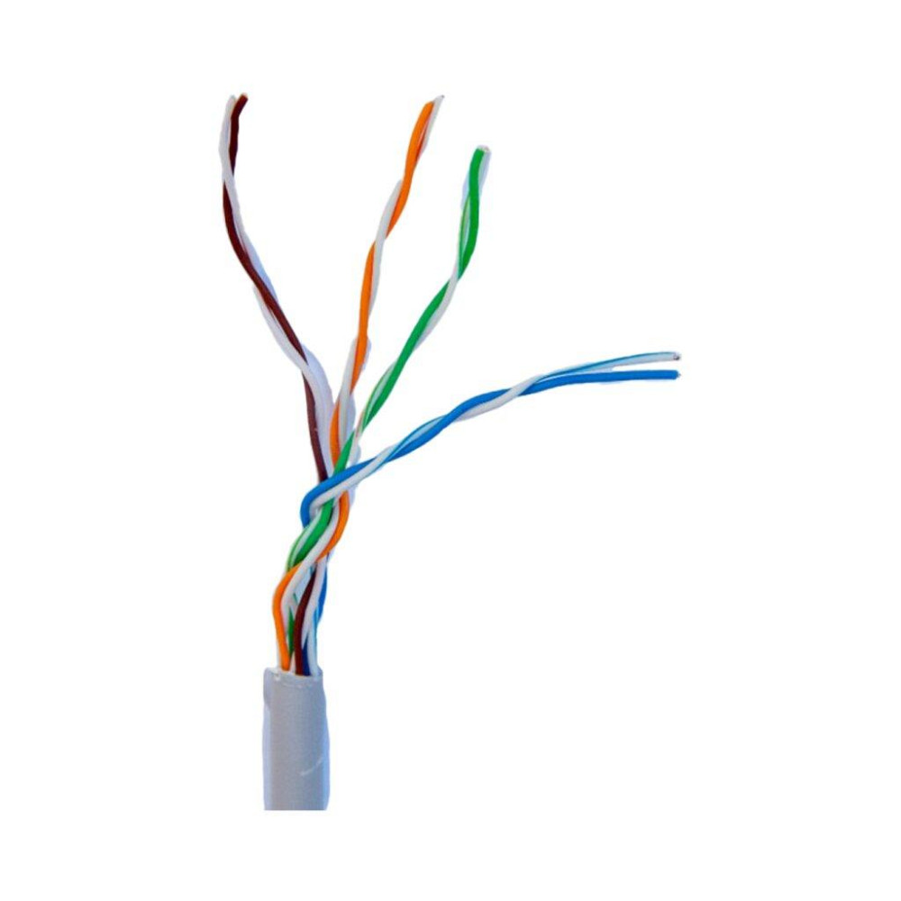 Кабель сетевой витая пара Gear САТ.5E UTP-CCA-25-4Px2x0.51, 305м Киев - изображение 1