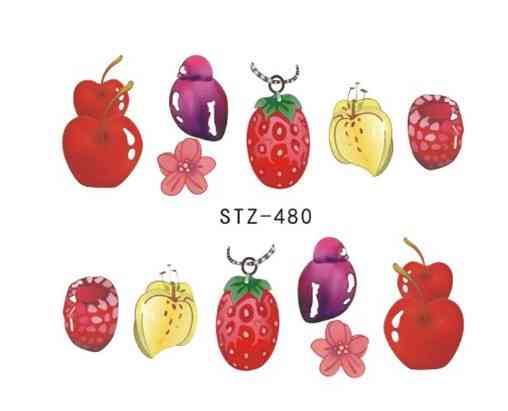 Наклейки для нігтів "Фрукти" STZ-480 Київ