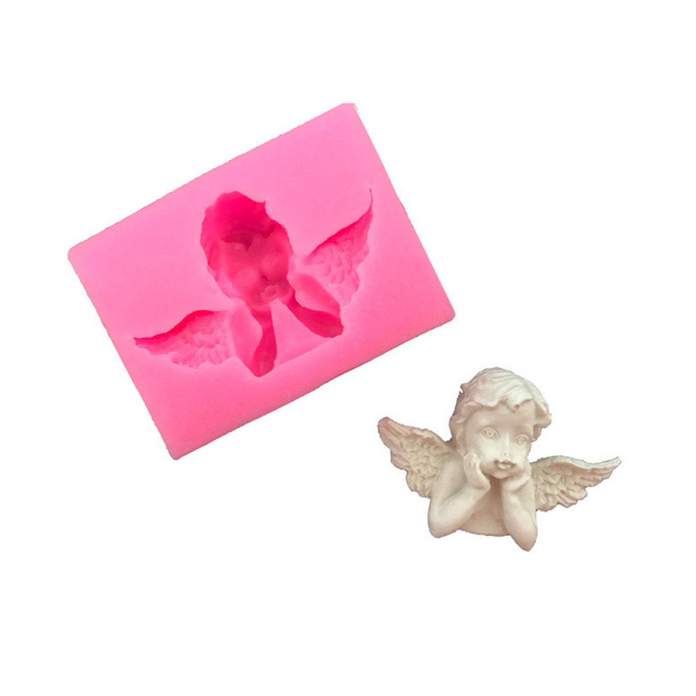 Кондитерский молд Ангел 42 на 57 мм розовый Киев - изображение 4