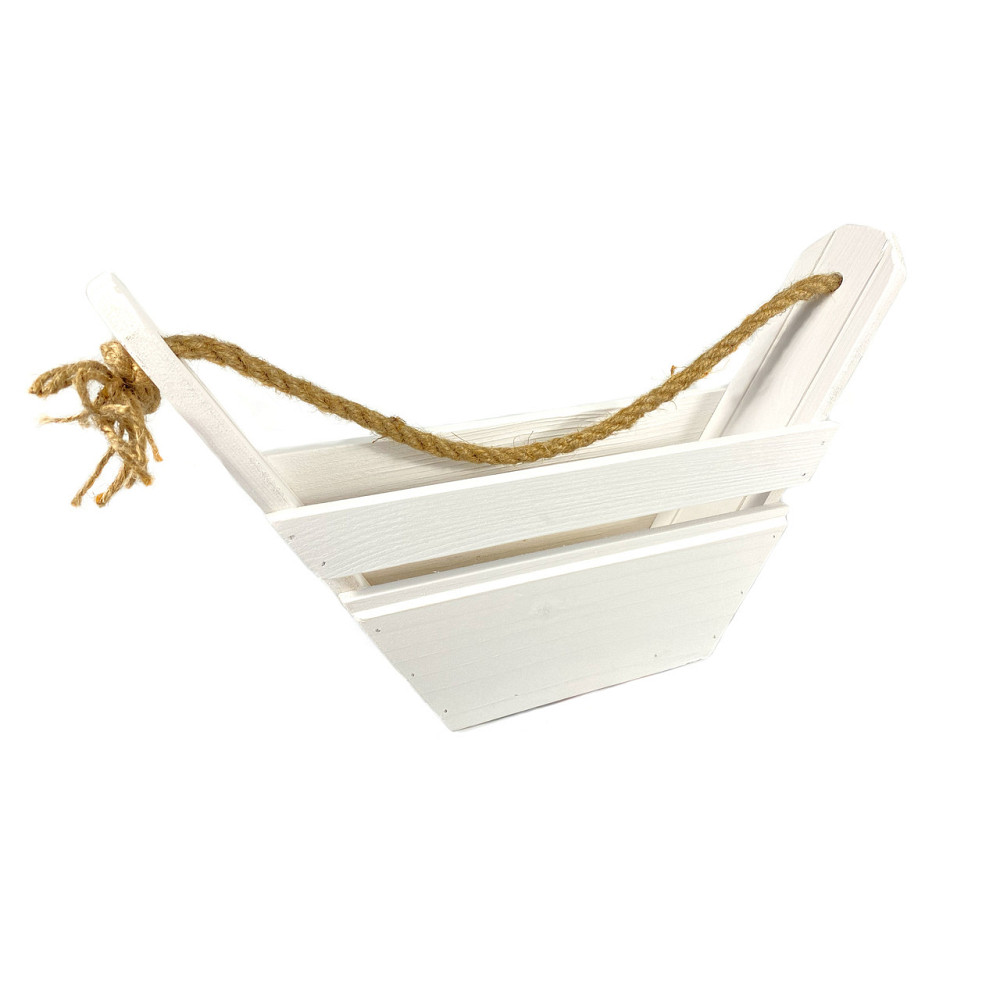 Ящик садовий декоративний для квітів або для зберігання речей з натурального дерева 40х9х22,5 см Кам'янець-Подільський - фото 1