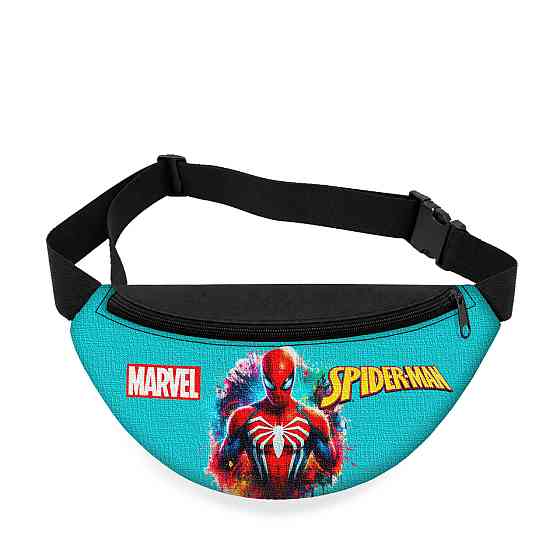 Дитяча сумка-бананка Spider-Man 32х15 см на пояс або через плече (5987) Київ