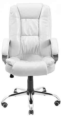 Офісне Крісло Керівника Richman California Rocky 01 Хром М2 AnyFix Білий Київ