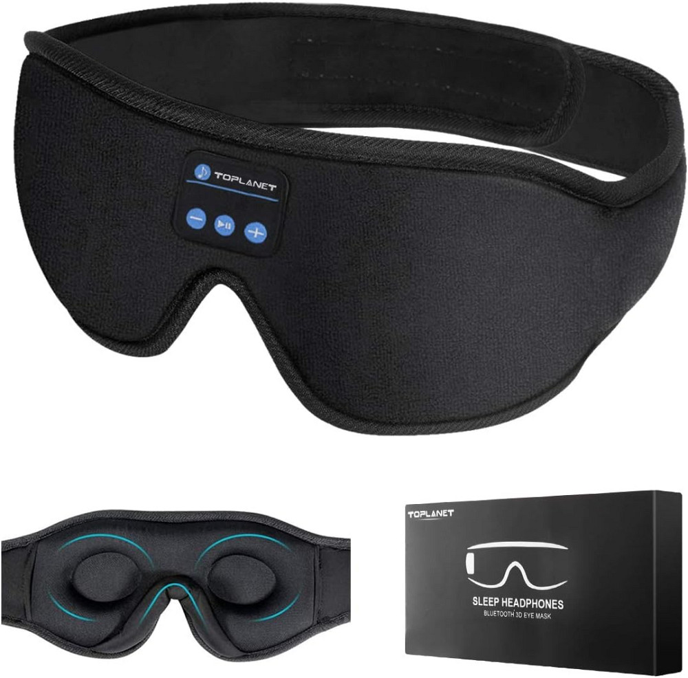 Маска для сну з навушниками TOPLANET Луцк - изображение 1