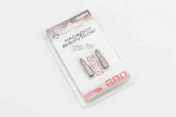 Біта PZ3 25мм 1/4" S2 2шт 10-93-250 Київ