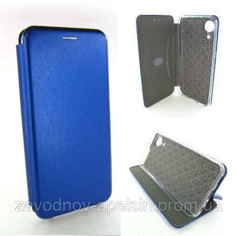 Чехол книжка Подставка Samsung A03 Core A032 (синий) Одесса - изображение 1