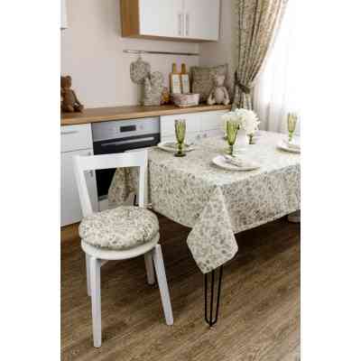 Подушка на стілець Прованс Dх40 Тереза листочки (034533) Вінниця