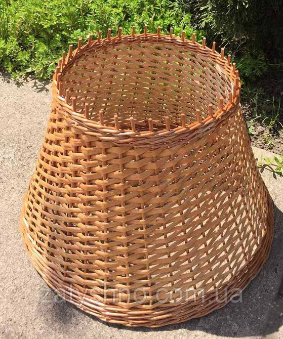 Бра із лози | люстри плетена під розмір | торшери абажури бра Київ - фото 6