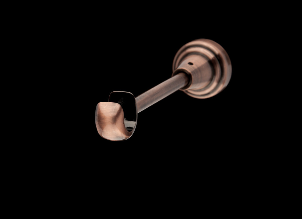 Кронштейн настінний відкритий (відступ 14 см, колір мідь) Бровари - фото 2