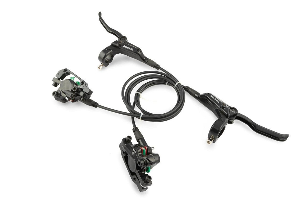 Тормозная система велосипедная (дисковая, гидравлическая, в сборе) (D.P.) (mod:HD-02) DS Мукачево - изображение 1