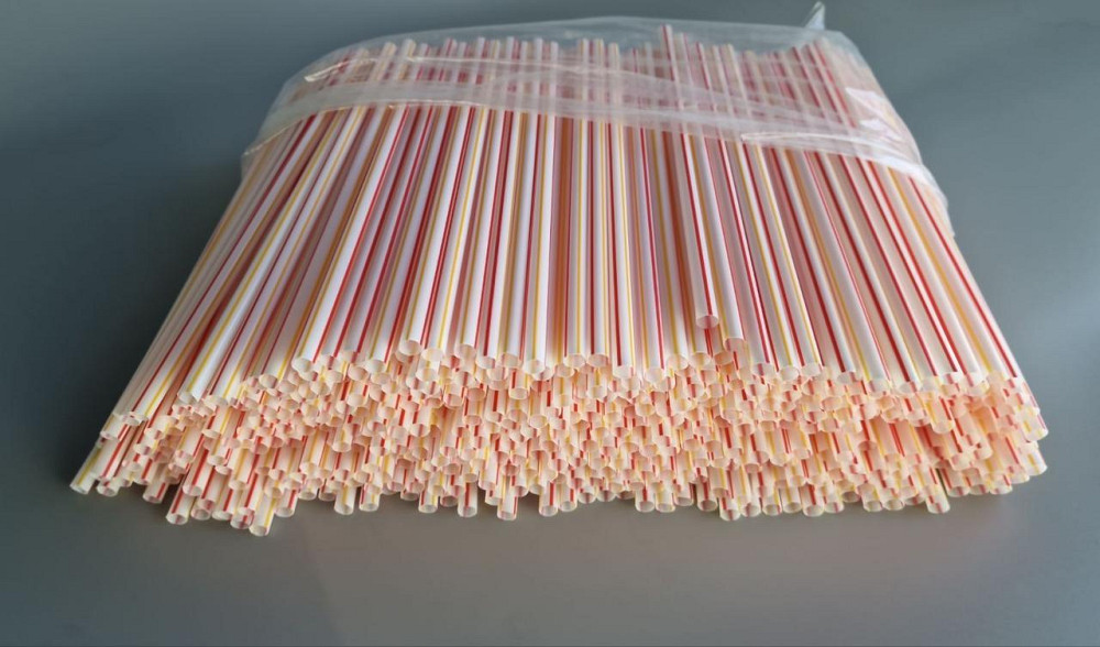 Трубочки широкі для напоїв d6,8 21см Фрешка смугаста (500 шт) Харків - фото 2
