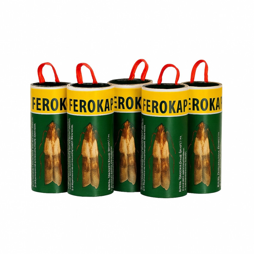 Липка стрічка від мух та молі набір 5шт Вінниця - фото 1