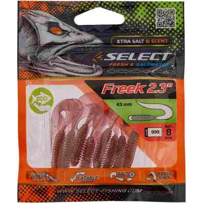 Силікон рибальський Select Freek 2.3&quot; 999 (8 шт/уп) (1870.73.28) Вінниця