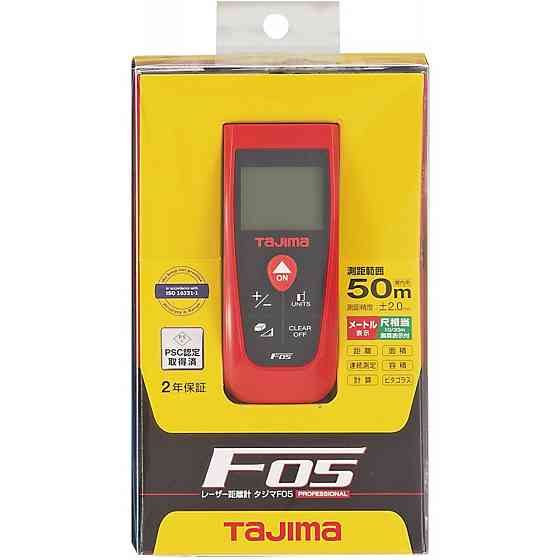 Лазерна рулетка Tajima LKT-F05 50 метрів, лазерний далекомір Одеса