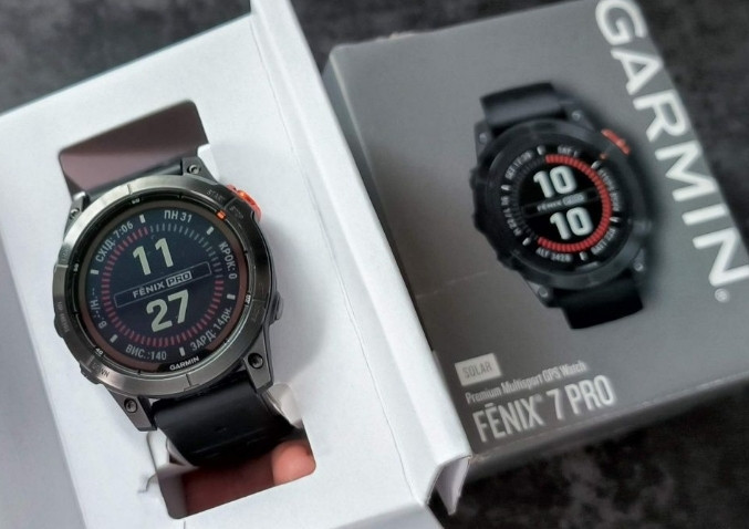 Смарт-Часи Garmin Fenix 7 PRO Solar 47mm Київ - фото 7