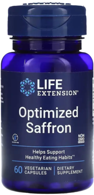 Екстракт шафрану Life Extension Optimized Saffron 60 вег капс Київ - фото 1