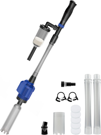 Автоматичний електричний очищувач гравію NICREW Power VAC Plus, Луцьк - фото 2