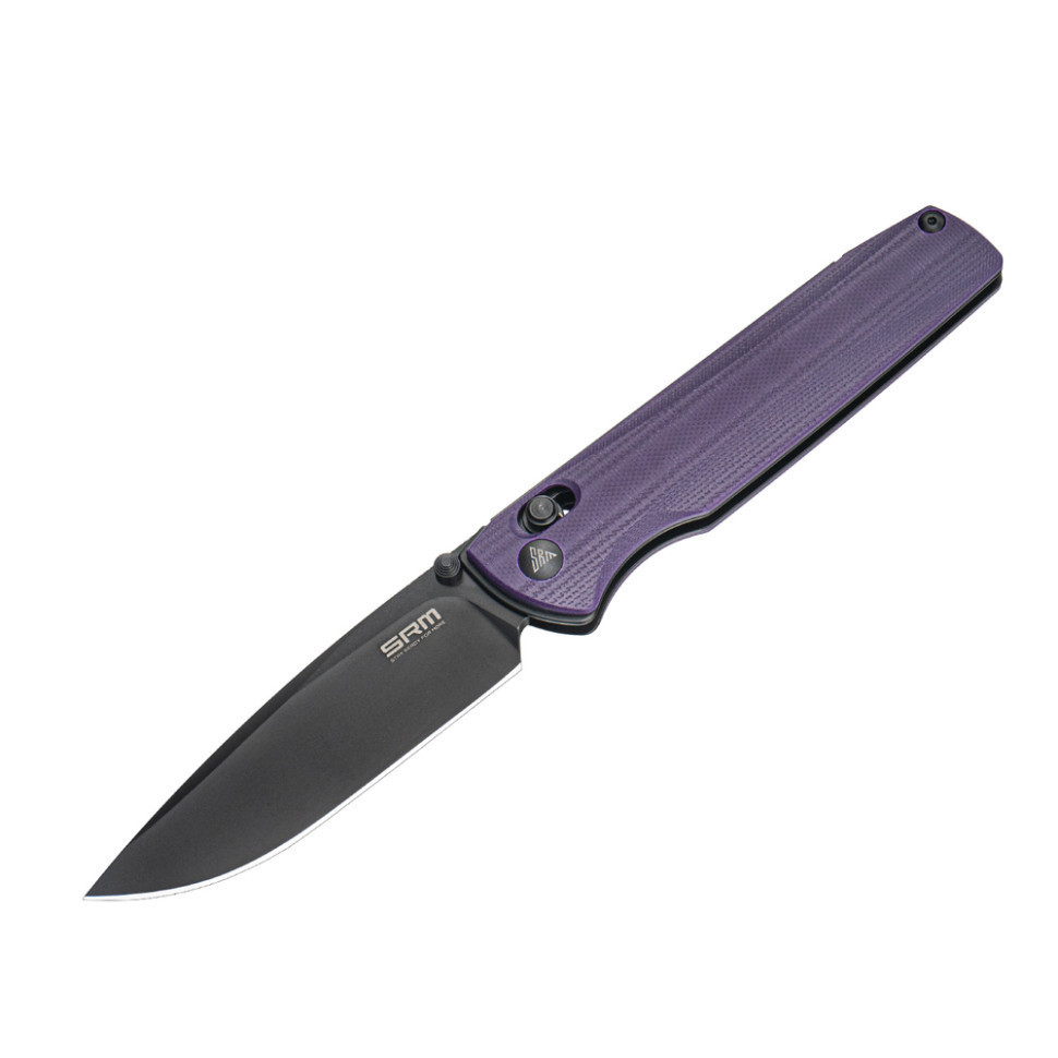 Нож складной SRM Terrier 258L-GN, фиолетовый Киев - изображение 4